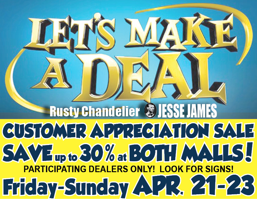 Apr 21-23 – Let’s Make a Deal!